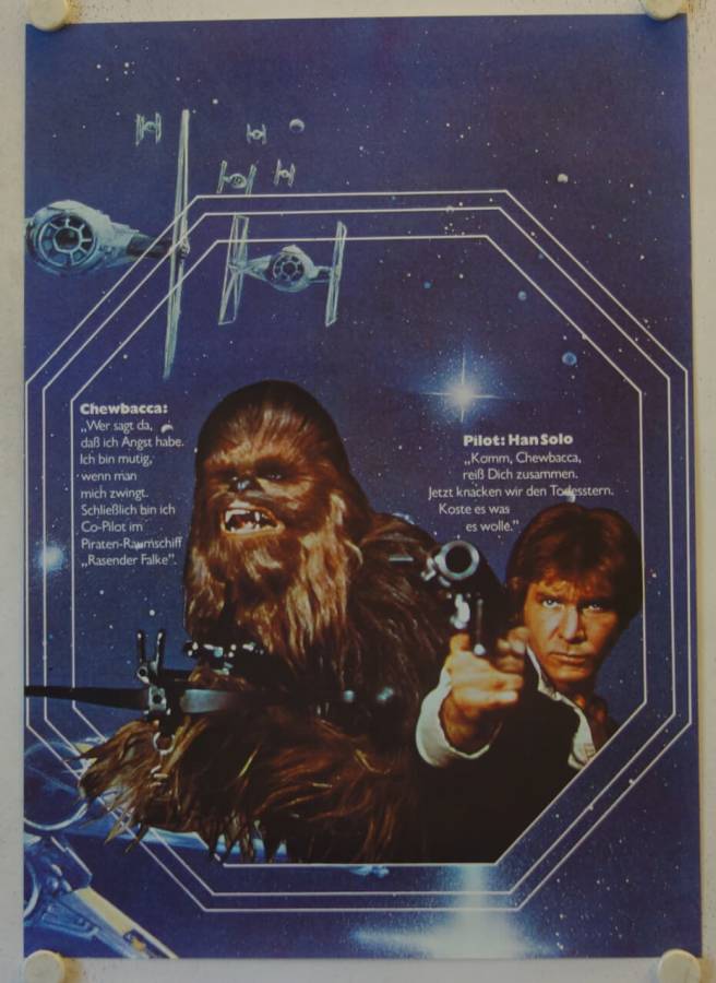 Star Wars original release german special movie poster
